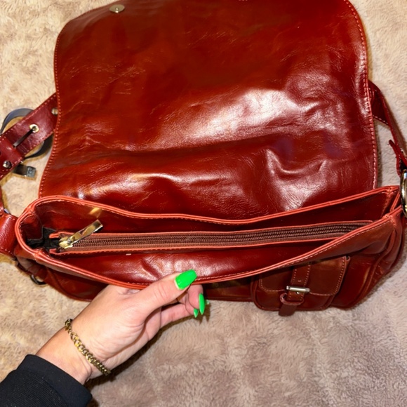 Vintage Red Purse - Picture 6 of 10